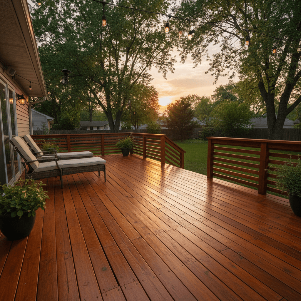 Outdoor Living — after