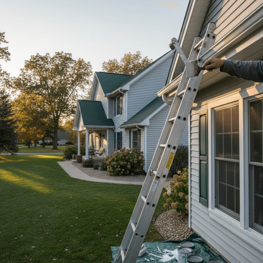 Exterior Touch-Up Painting