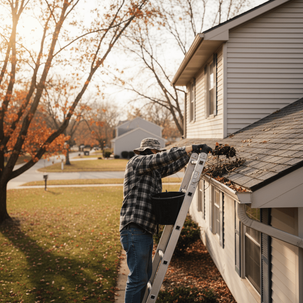 Gutter Cleaning & Repair