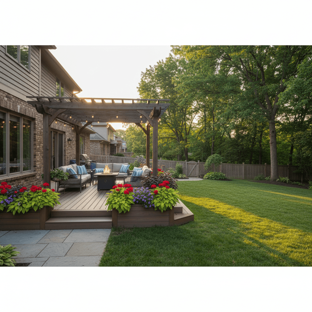 Outdoor Living — after