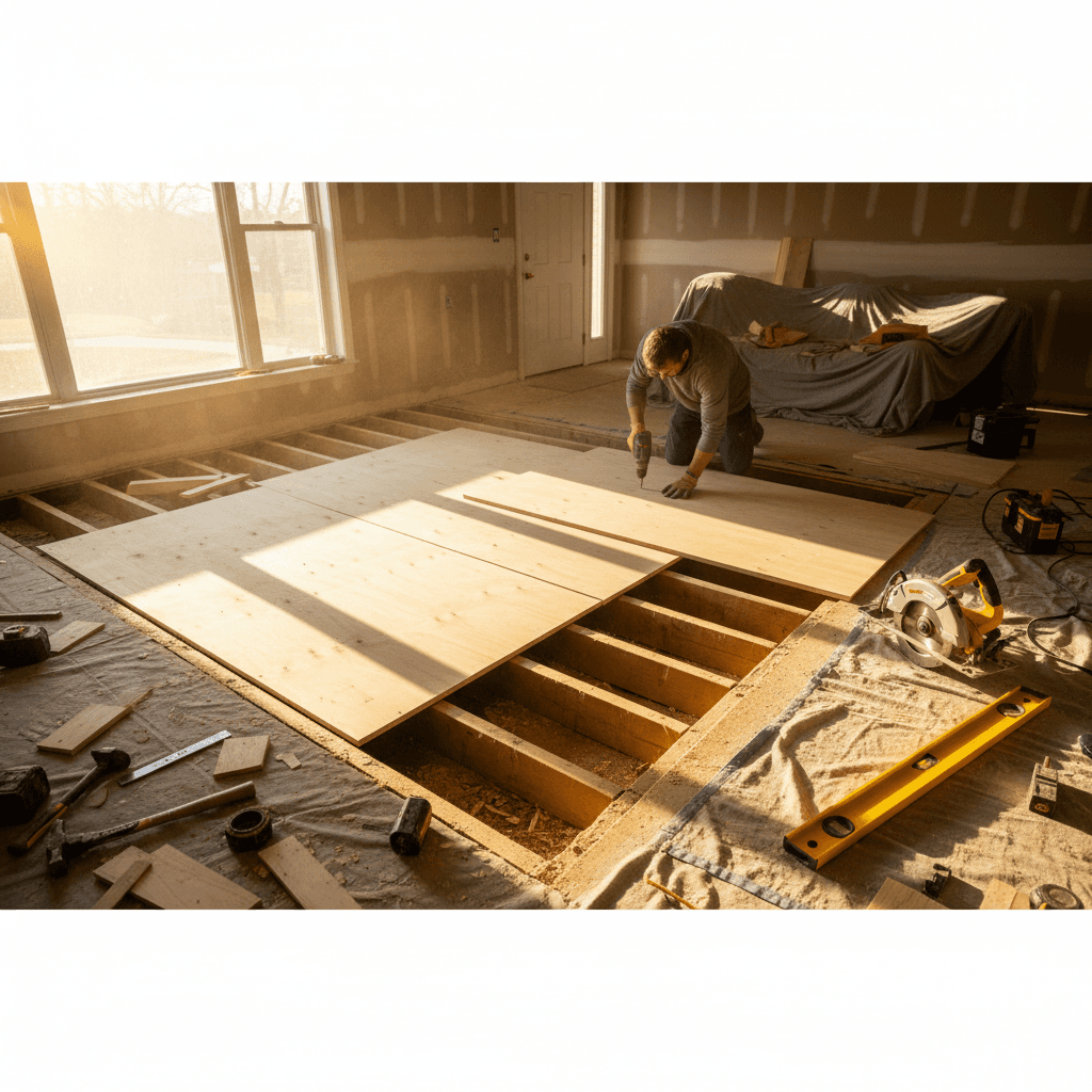 Subfloor & Joist Repair